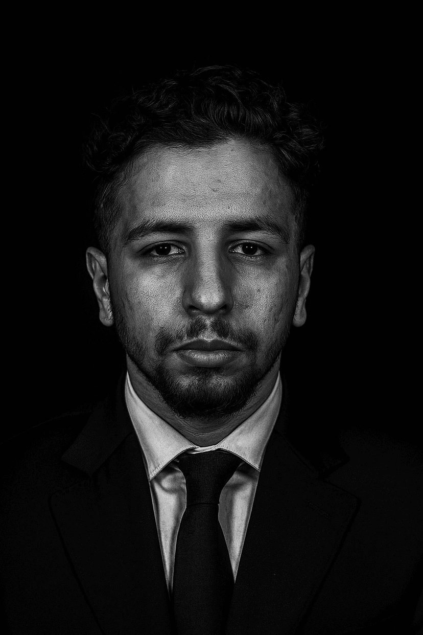 A portrait of the developer
